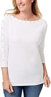 karen scott cotton tops