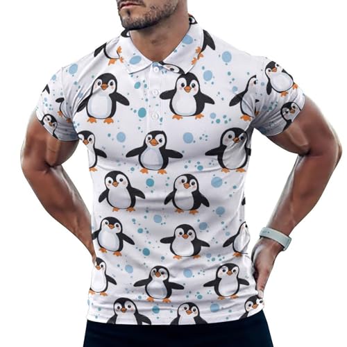 Polo de golf homme coupe sèche anti-transpiration à manches courtes