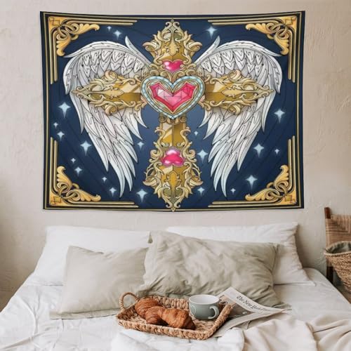 Tapisserie en polyester resistante et lavable pour decoration murale