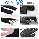 Bremorou Billardhandschuh Handschuhe Billiard Poolhandschuhe, Billard Handschuh Atmungsaktive, Snooker Sporthandschuhe, Queue Sporthandschuh, für Shooter Queue Sport passt auf Linke Hand