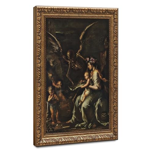 Impression sur toile Salvator Rosa pour habiller un grand mur vide