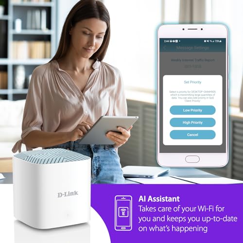 D-Link M18 Eagle Pro Ai Wifi 6 Lifestyle Router thumb #5