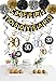 Famoby 30th Birthday Party Decorations Kit - Cheers to 30 Years Banner, Poms,Sparkling Celebration 30 Hanging Swirls for 30 Years Old Party Supplies 30th Birthday Decorations