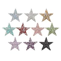 PH PandaHall 20pz Toppe Ricamate a Forma di Coccinella Toppe Termoadesive per Tessuti per Cucire Zaini Abbigliamento Cappotti Borse Scolastiche Decorazioni, 59x46.5mm