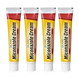 CareAll Miconazole Nitrate 2% Antifungal Cream 1.0 oz. (4 Pack), Cures Most Athlete’s Foot, Jock Itch, Ringworm, Compare to Leading Brand