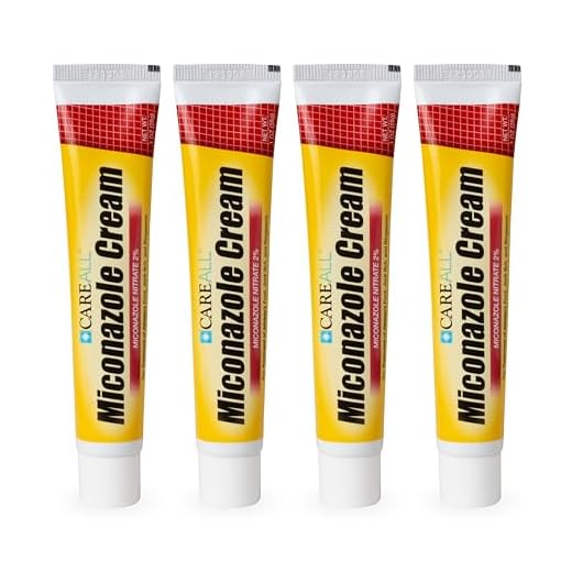 CareAll (4 Pack) 1.0 oz. Antifungal Miconazole Nitrate 2% Cream, Compare to Leading Brand, Cures Most Athlete’s Foot, Jock Itch, Ringworm