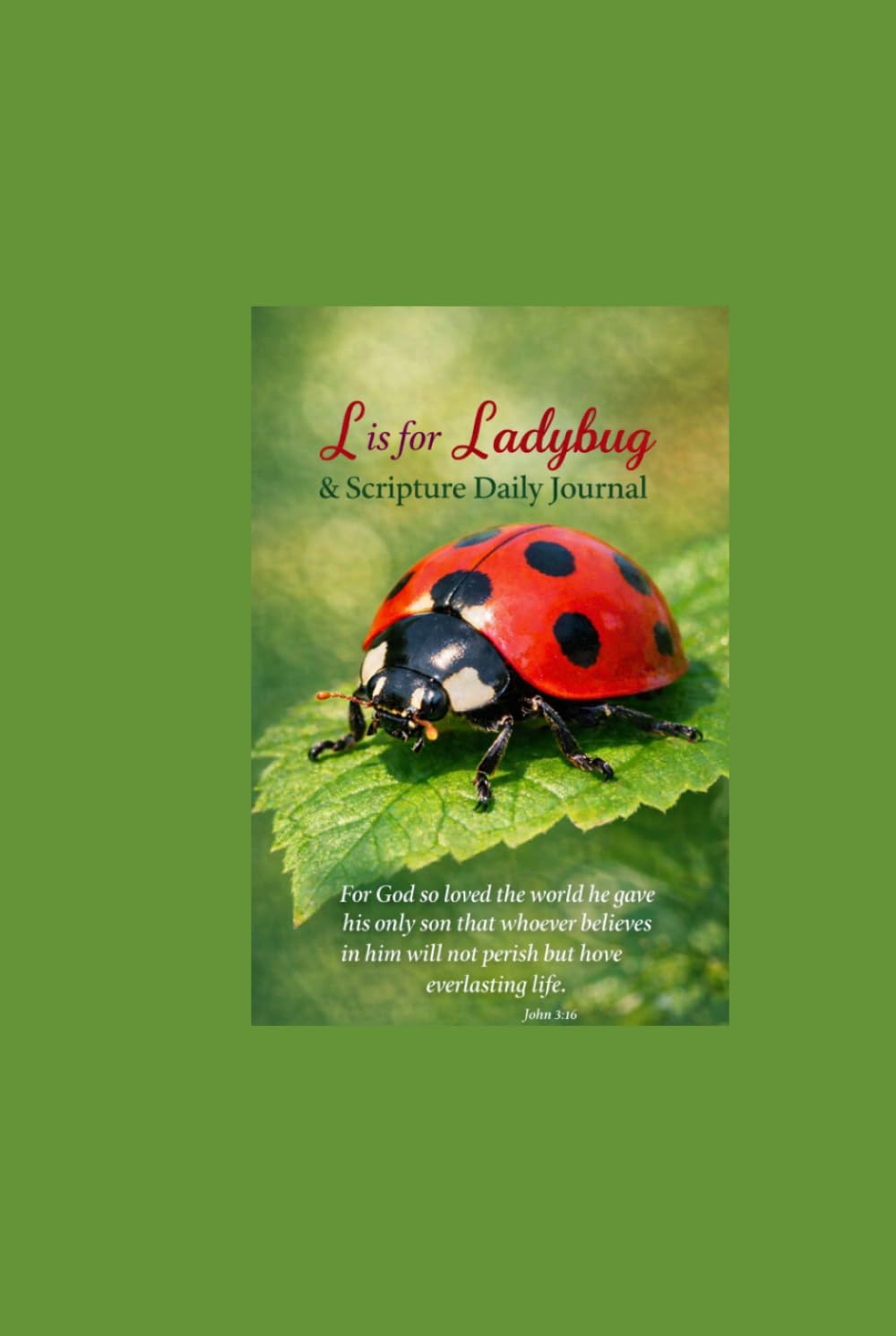 L is for Ladybug & Scripture Daily Journal