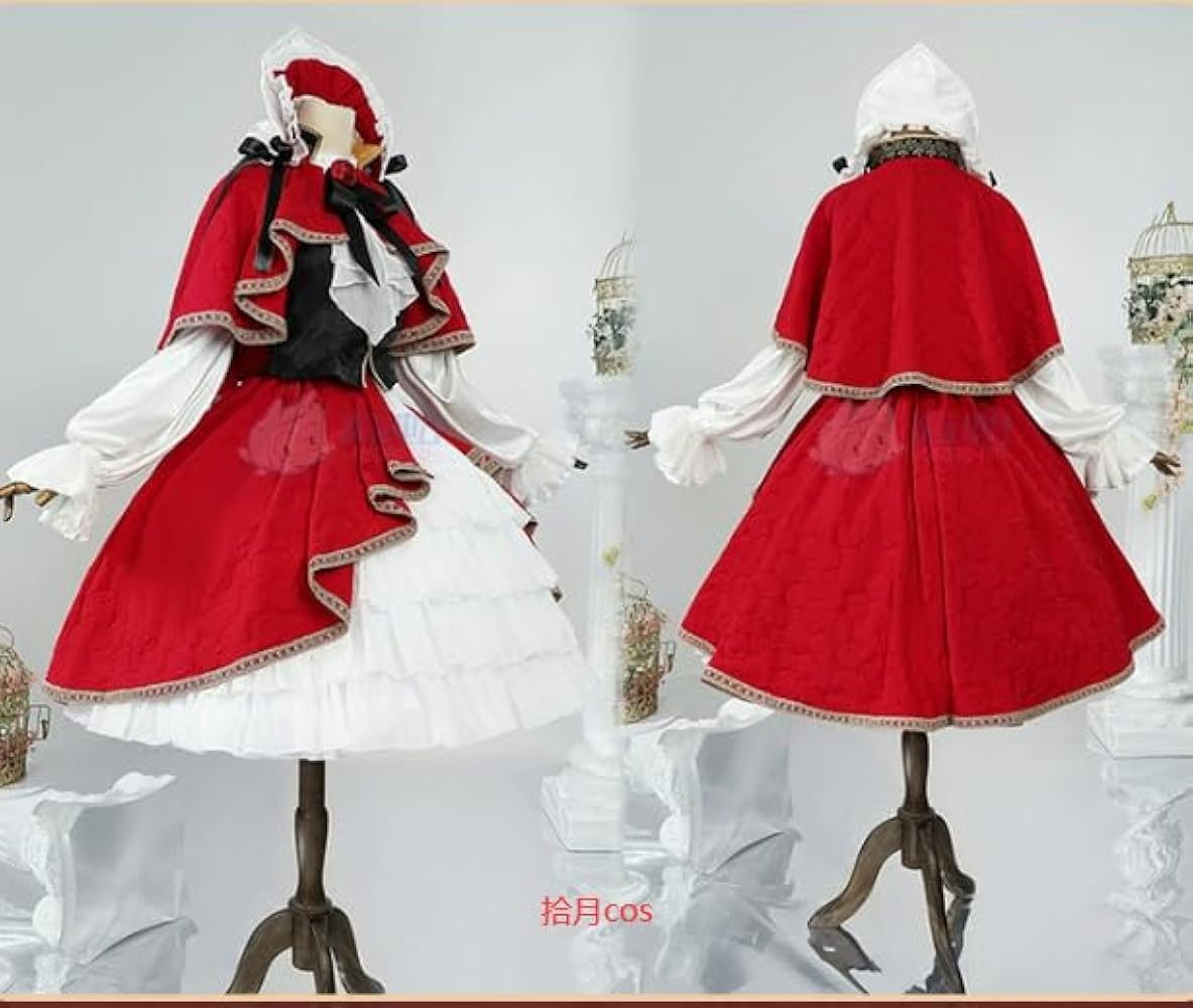 Amazon.co.jp: [LTDLHFK] 拾月-cos ローゼンメイデン真紅可愛い洋装