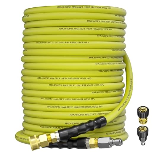 TechSweepPro 100FT High Pressure Washer Hose