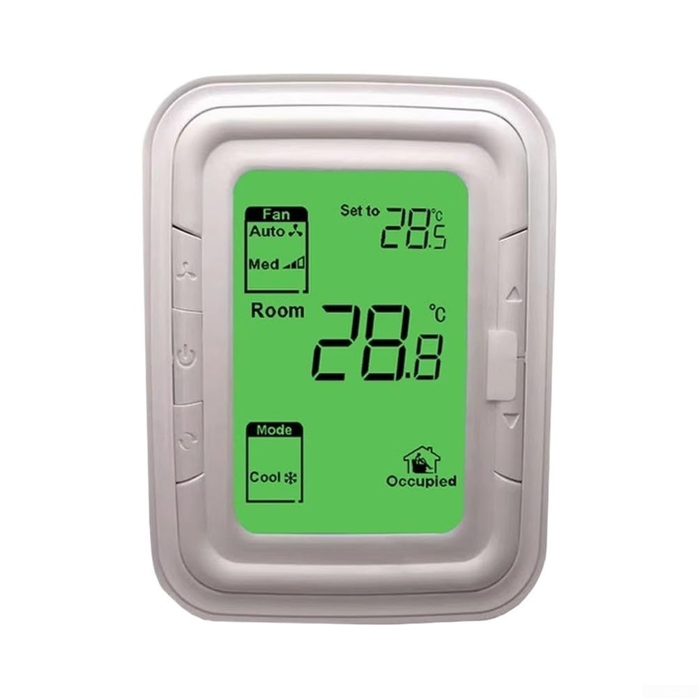 Termostato digital LCD Fan Coil Control 5-35 °C (T6861V2WG)
