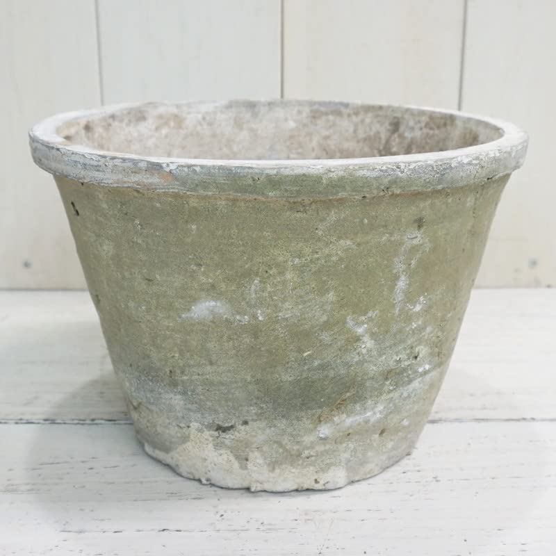 Amazon | 植木鉢 おしゃれ 素焼き モスポット浅 2L＜ 24cm 8号 穴あり