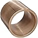 Bunting Bearings AA741-1 Sleeve (Plain) Bearings, Powdered Metal SAE 841, 5/8 " Bore x 3/4 " OD x 5/8 " Length (3 Pack)