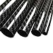 KARBXON - Carbon Fiber Tube - Black - 14mm X 12mm X 1000mm - Hollow Carbon Fiber rods - Glossy Carbon Tubes - Pure Carbon Fibre Tubes - Lightweight High Strength Carbon Fiber Shaft