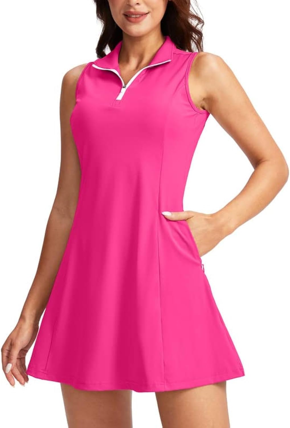 adidas golf dress pink