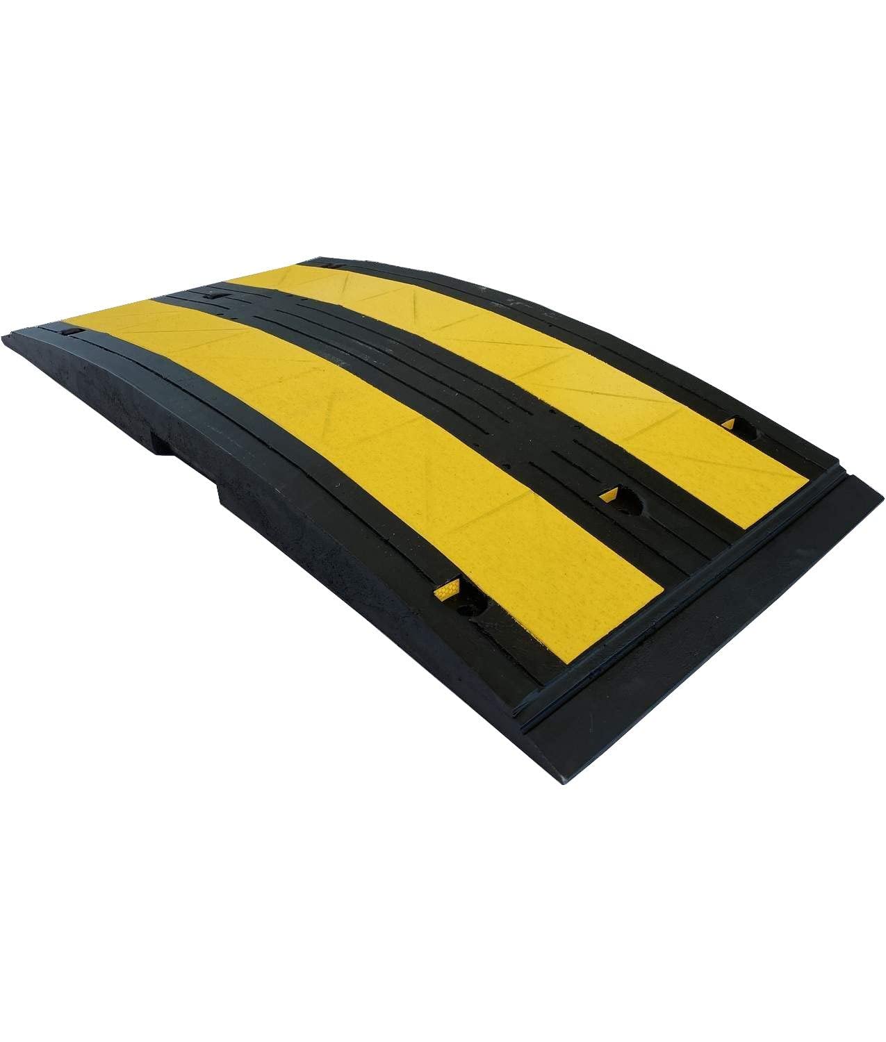 Dosso rallentatore di velocità componibile Safemax, elementi riflettenti - dimensioni: 980x500x70 mm
