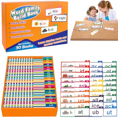 Mots de vue et familles de mots en anglais dans un lot de 30 cartes d'apprentissage