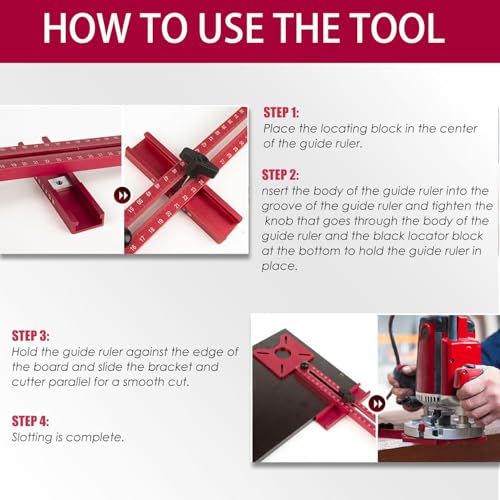 4 in 1 Router Milling Groove Bracket Metric MM Router Circle Cutting Jig Aluminium Alloy Router Table Insert Plate for Woodworking Adjustable Multifunctional Router Jig for Flip Board Trimming 7 4 in 1 Router Milling Groove Bracket Metric MM Router Circle Cutting Jig Aluminium Alloy Router Table Insert Plate for Woodworking Adjustable Multifunctional Router Jig for Flip Board Trimming - Image 7