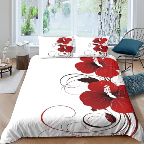 Housse de couette microfibre ultra douce et résistante 3D