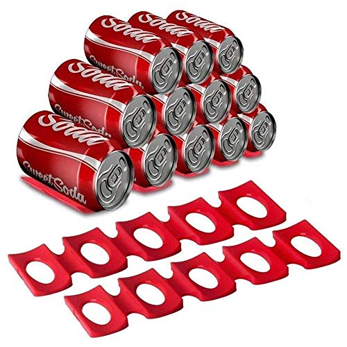 Happy Fox | Bottle and Can Stacker for Fridge,Hold Maximum...