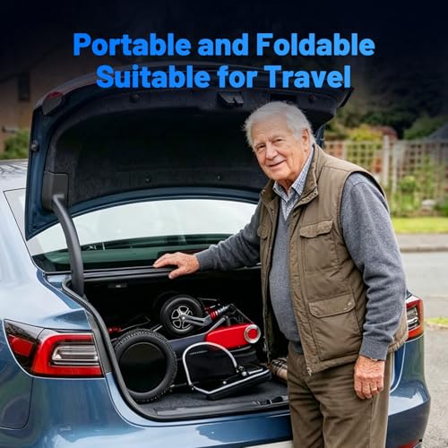 Electric Wheelchair Foldable Lightweight