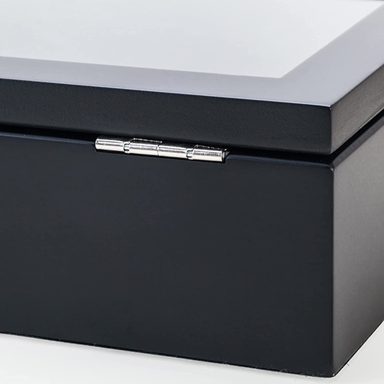 Rollo de Reloj Caja de Reloj Soporte de Reloj Caja de Reloj Caja de Reloj con 8 Ranuras Caja de Almacenamiento de Reloj con Vidrio Caja de Soporte de Reloj mecánico Enro
