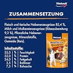 Vitakraft Beef Stick Quadros, Hundeleckerli getreidefrei, extra fleischig, mit Käse, zum Belohnen und Verwöhnen, ohne Zusatz von Zucker (1x 70g) – Bild 4