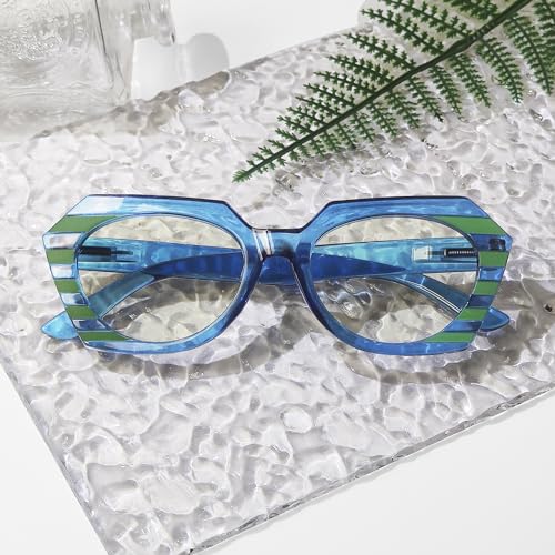 Image of Eyekepper 5-pack Reading Glasses Blue Light Blocking Women Stylish Readers