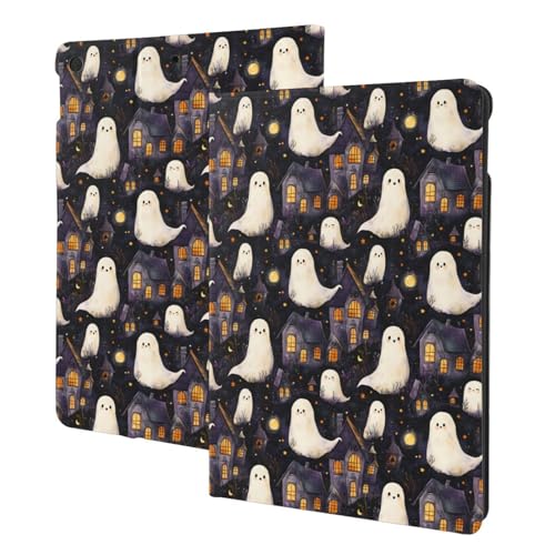 Protégez votre iPad 10.2 des rayures grâce à cet étui folio fantôme mignon veille automatique