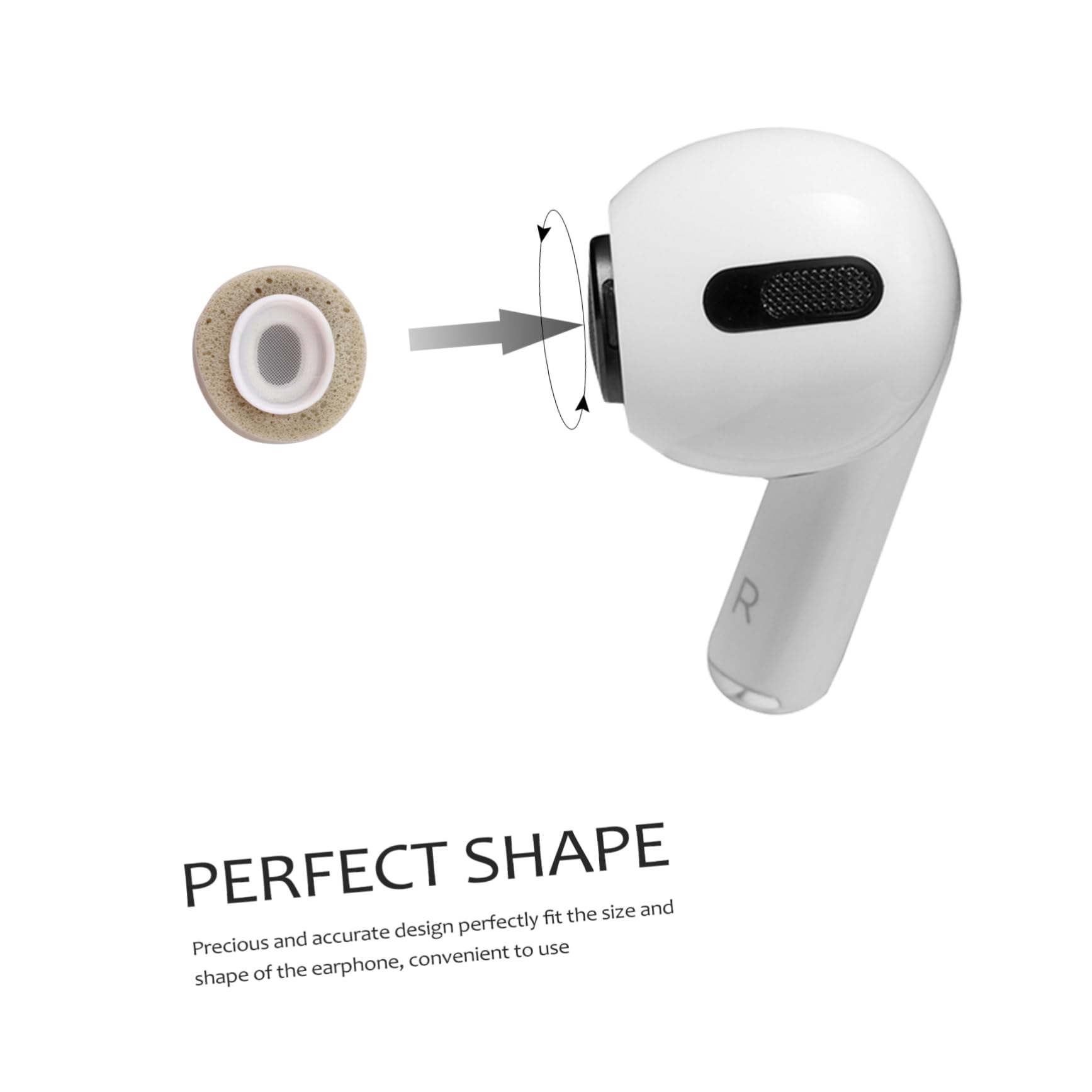 DOITOOL 3 Pares De Tapones De Repuesto para Auriculares con Cancelación De Ruido Fabricados con Material Cómodo. 3 Pares.