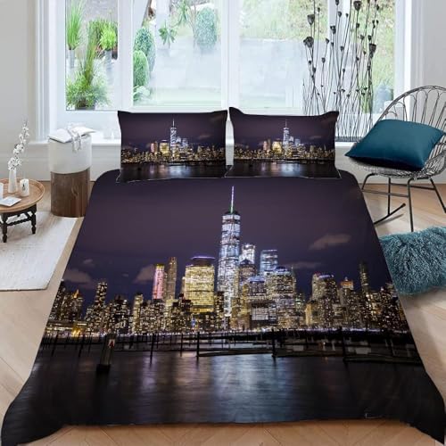 Funda Nordica Cama 105 New York 3D Funda