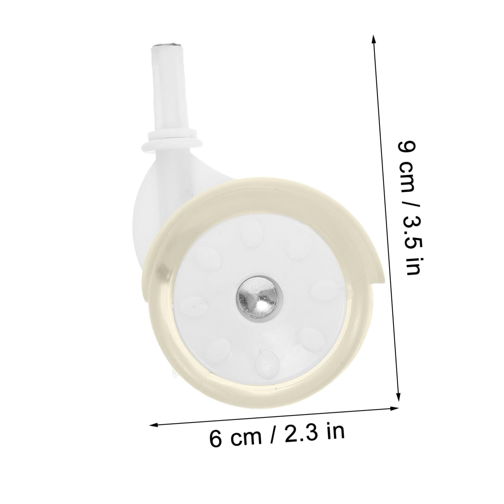 Universelles En Plastique Et: Lot De 4 Roues pour Déambulateur pour Bébé Pièces De Rechange pour Chariot De Courses Poussette Et Déambulateur