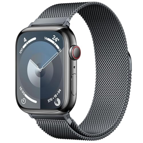 Image of Original Stainless Steel Milanese Loop Compatible with Apple Watch Band 38mm 40mm 41mm 42mm 44mm 45mm 46mm 49mm, Magnetic Clasp Band for iWatch Series 11 10 9 8 7 6 5 4, SE 3 2 1 Ultra3 2, Women & Men