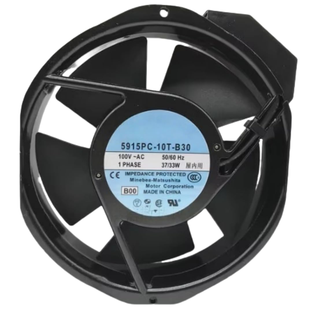 QRUYHBAJU 5915PC-10T-B30 100V 0.47/0.44A 37/33W 2700/3200RPM 17238 Cooling Fan 172x172x38MM