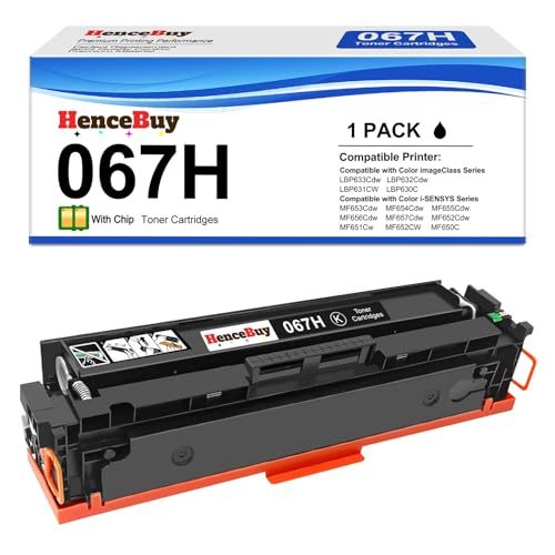 Image of 067H Black Toner Cartridge Replacement for Canon 067H