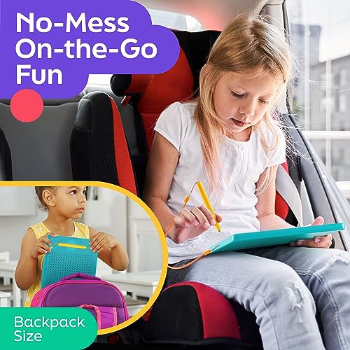 Image of Magnetic Drawing Board for Kids & Toddlers, Airplane & Car Ride Activities