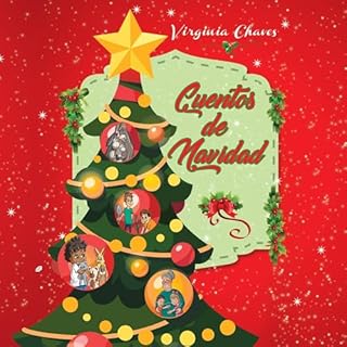 Diseño de la portada del título Cuentos de Navidad