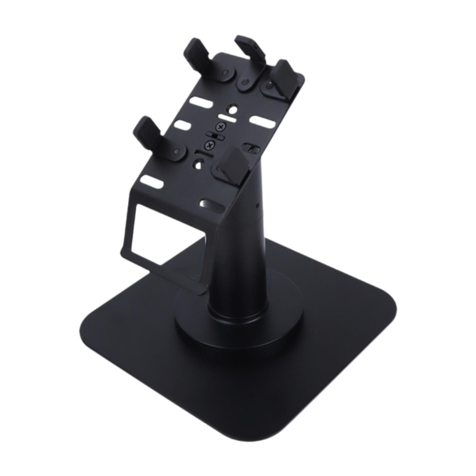 Il terminale per carte di credito POS Stand visualizza in modo sicuro le macchine per i pagamenti con robusti ristoranti e negozi al dettaglio, Base quadrata, 10.5x15.3 cm