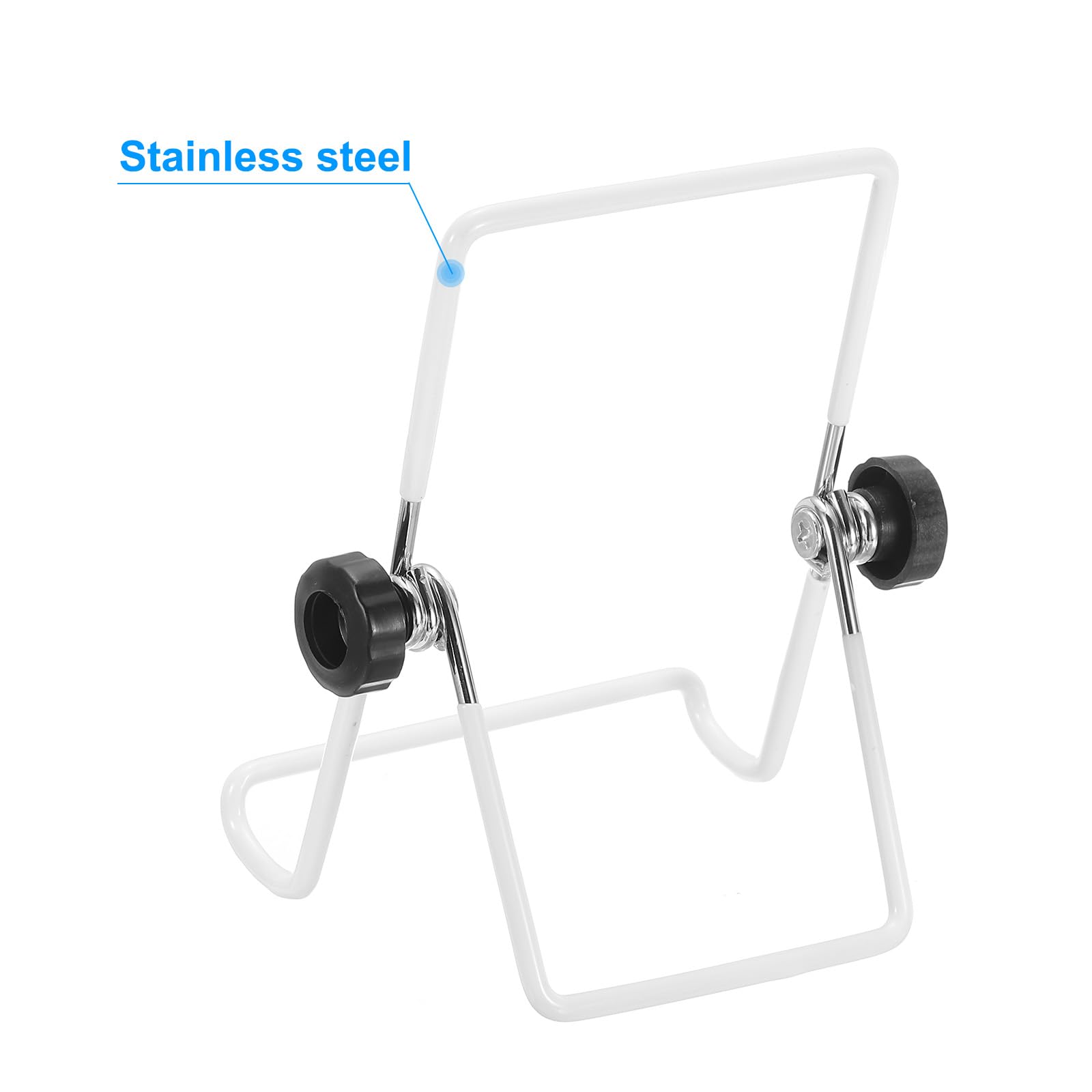 PATIKIL Sprouting Stands, 6 Pcs Stainless Steel Foldable Adjustable Stands Wide Mouth Canning Jars Holders for Growing Sprouting - Image 4