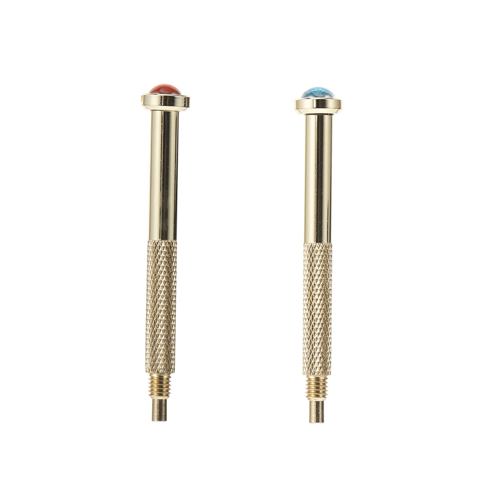 IWOWHERO Nail Art Supply 2pcs Dangle Piercing Claw Tool Handhold Drill for Charm Random Color