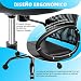 Silla Escritorio, Silla Oficina, Silla Oficina Ergonómica, Respaldo Alto de Malla y...