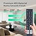 ERF3J80H Universal Remote Control Replacement for Hisense Smart TV 43A6G 50A6G 50U6G 50U68G 55U6G 55A6G 55U68G 60A6G 65U68G 65A6G 65U6G 70A6G 75A6G 75U6G 75U68G -Upgraded Version
