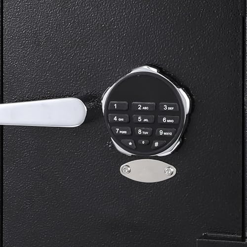 Image of 2.5 CUB Heavy Duty Depository Drop Safe,Front Drop Slot Lock Box with Digital Combination and Anti-Fishing, for Cash Mail Office Home-13.78 inchD x 15.75 inchW x 19.69 inchH