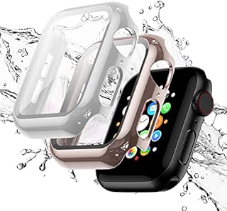 AISIBY Waterproof IP68 Level Apple Watch Case Perfectly Compatible with iWatch Series 6/5/4/SE