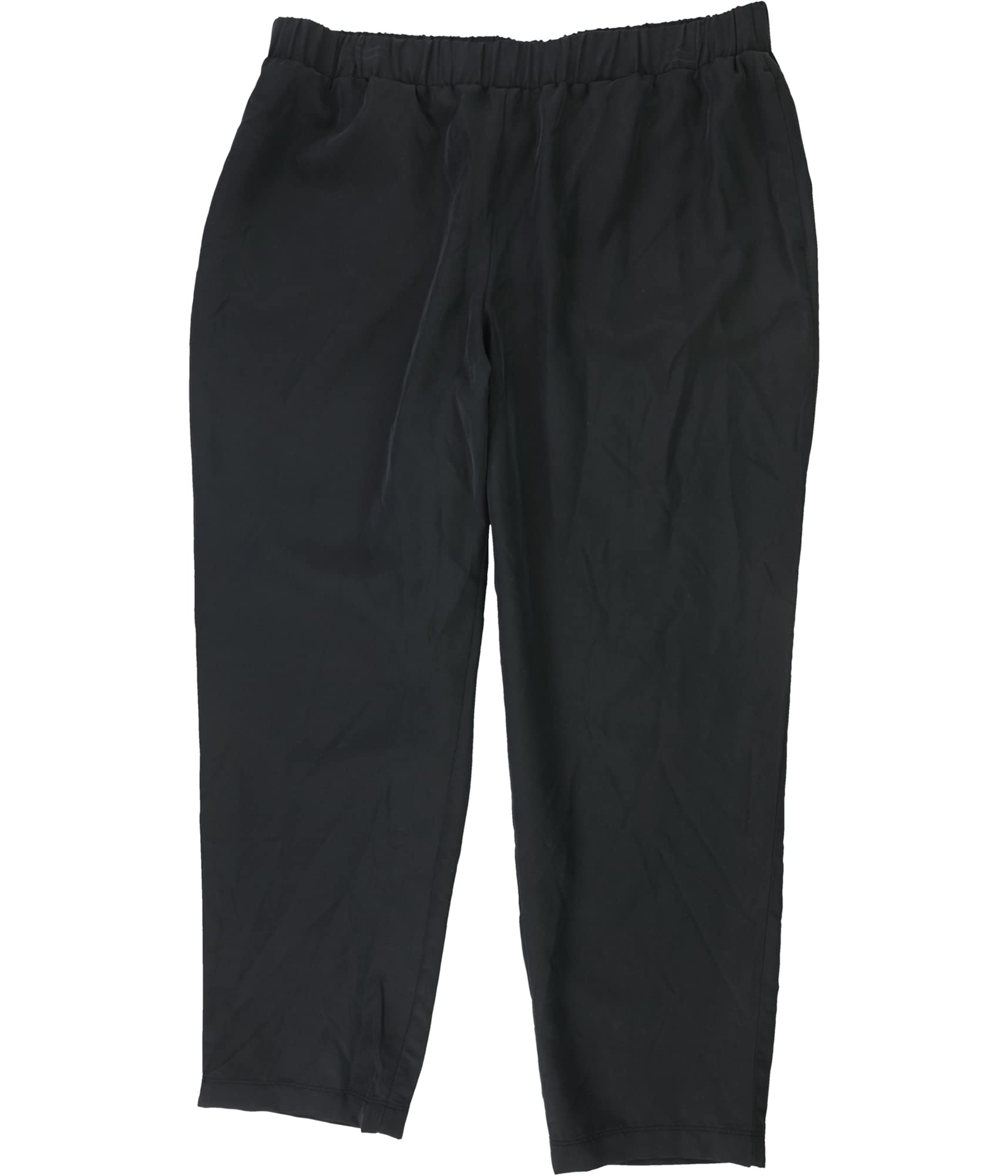 Alfani Womens Black Cropped Pants M