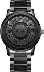 Relógio de Pulso Masculino Aço Inoxidável Movimento De Quartzo à Prova D'água Moda Luxo Negócios Mostrador De Data e Luminoso Masculinos Relógios