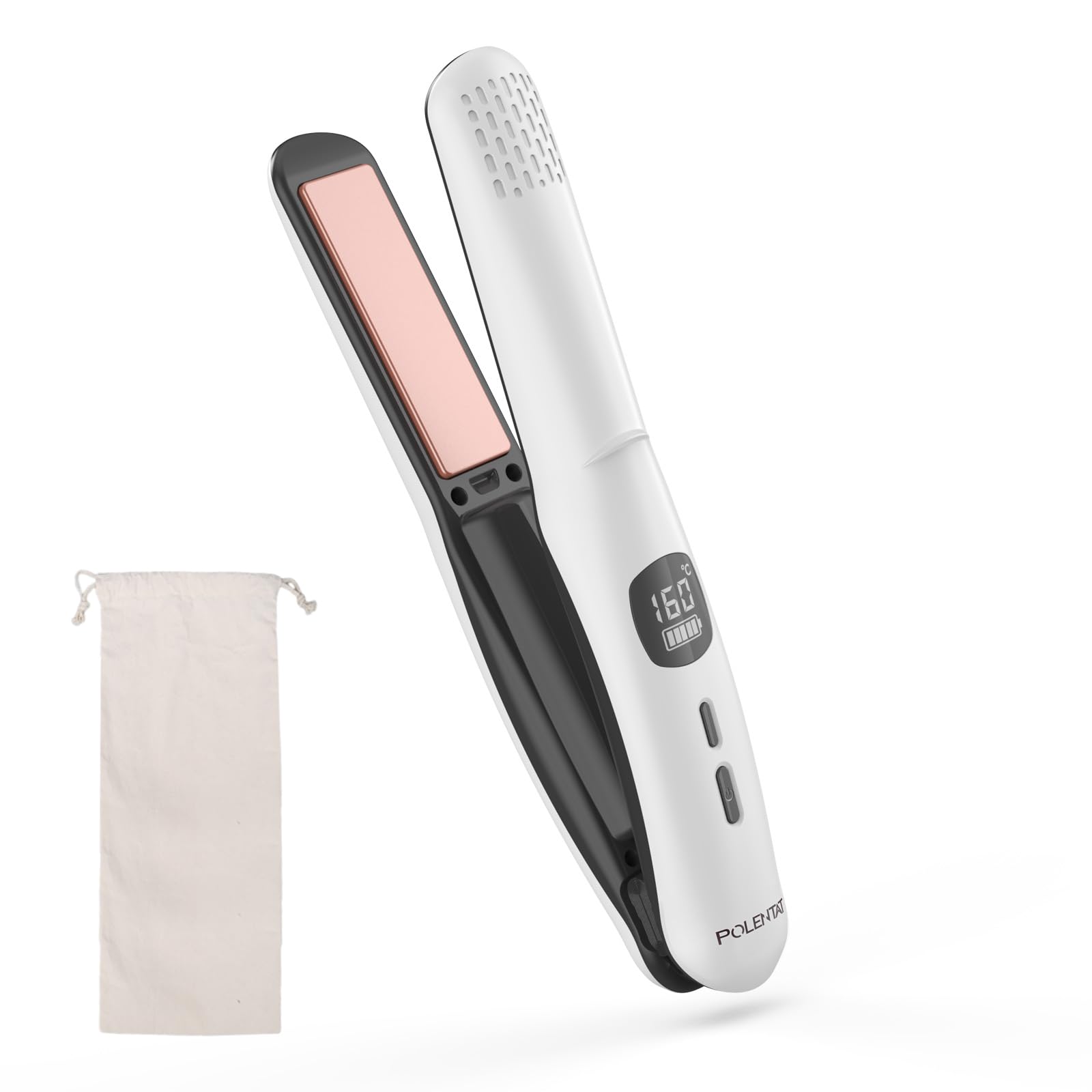 Amazon | POLENTAT ヘアアイロン コードレス ストレート 2way 3000万