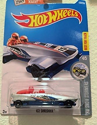2016 Hot Wheels ICE SHREDDER Blue HW Snow Stormers 4/5 Best for Track