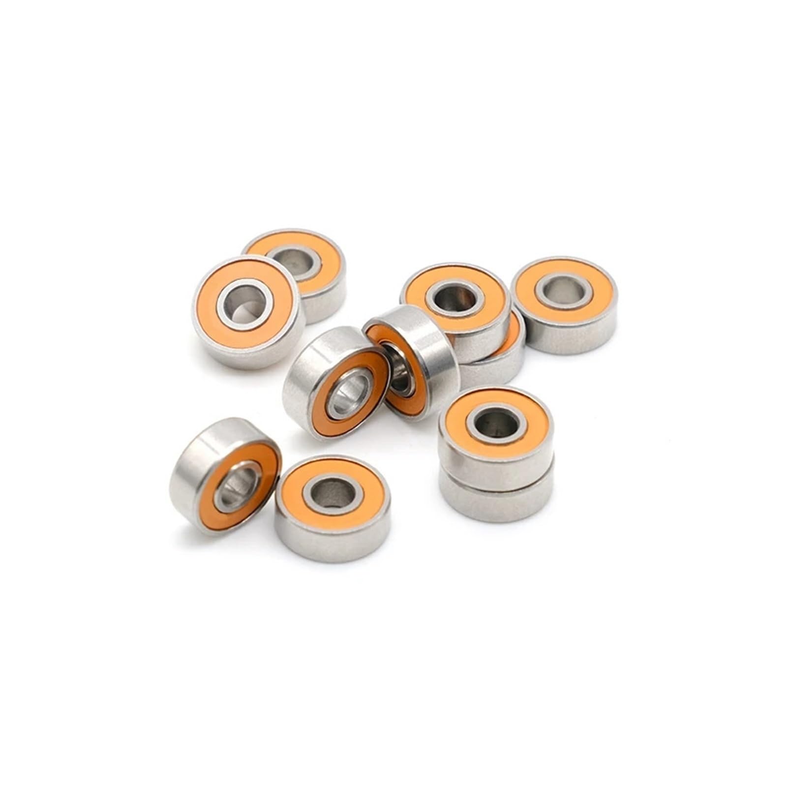 10 Pièces 4x7x2.5mm Roulement Hybride ABEC-7