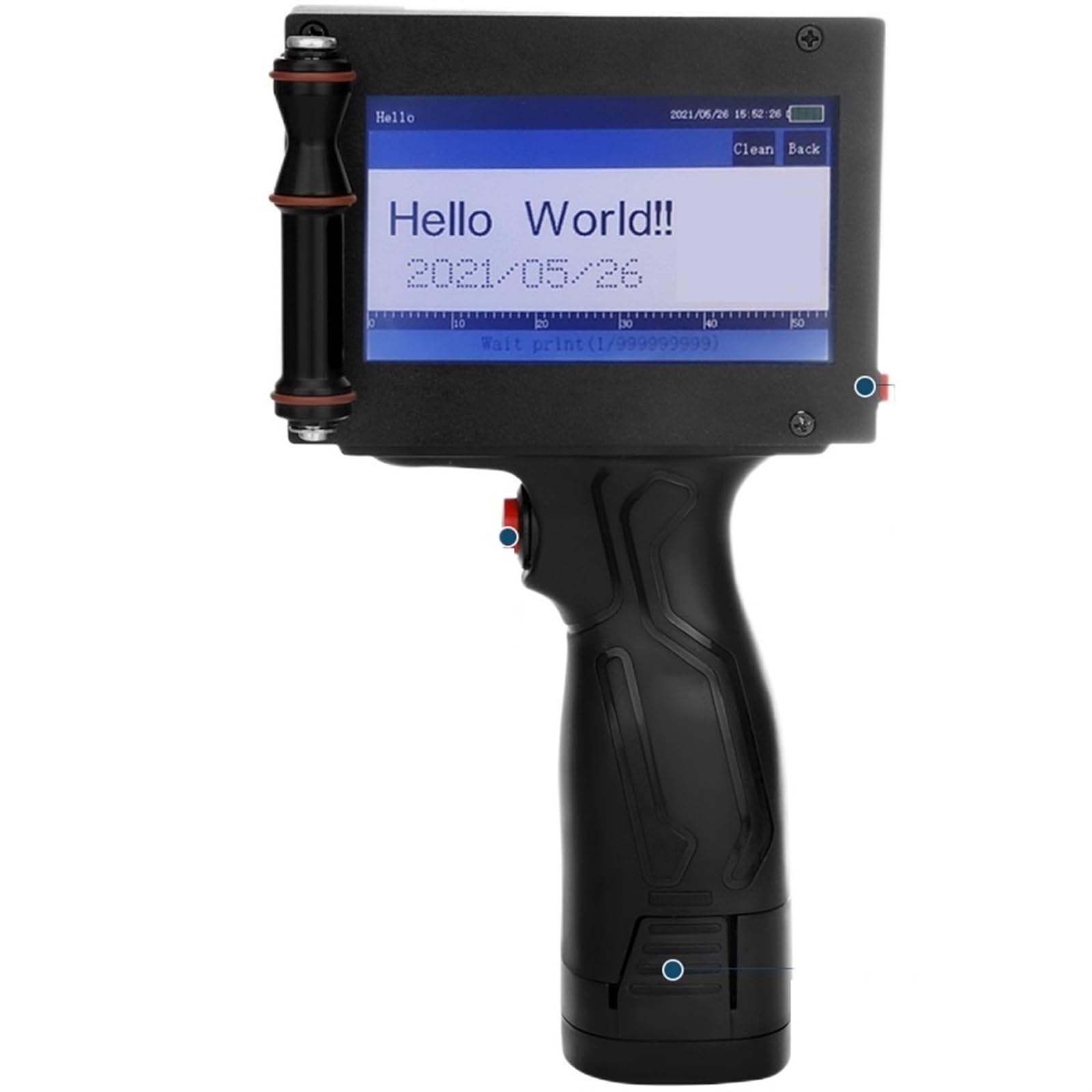 Touch Inkjet Portable Hand Jet Handheld Printer For Logo/Expiry Date/Batch Code/Serial Number/Label/Barcode/QR Code The Weld Is Strong