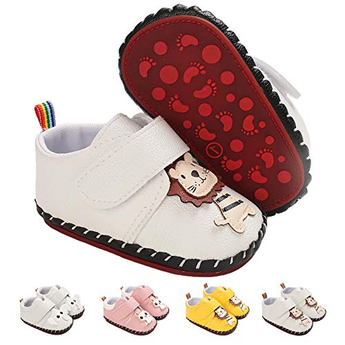Zapatos de Bebé Lindos Zapatillas Deportivas, Antideslizantes Cuero Suave de PU Recién...